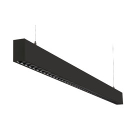 Inspire susp noir LED 3000K Dim 1x interrupteur à tirette