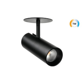 Tube Mini R noir TW LEDDim 2000-4000K