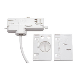 Shopline DALI Track adaptateur blanc