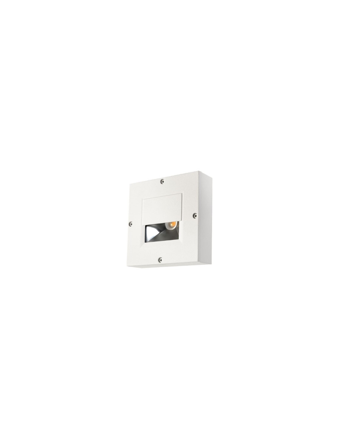 Callisto Wall Square blanc LED 4000K Coupure de phase