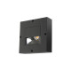 Callisto Wall Square noir LED 3000K 230V Coupure de phase