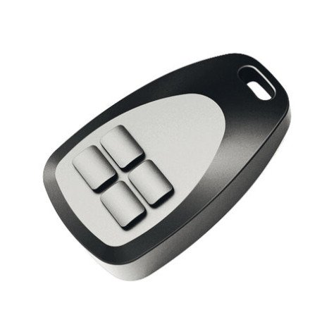 Télécommande RF piézoélectrique 4 canaux, portée 30 m, étanche IP67