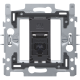 1 connexion RJ45 UTP Cat. 6, prêt pour l'alimentation PoE++, modèle plat, incl. socle 60 x 71 mm avec fixation par griffes
