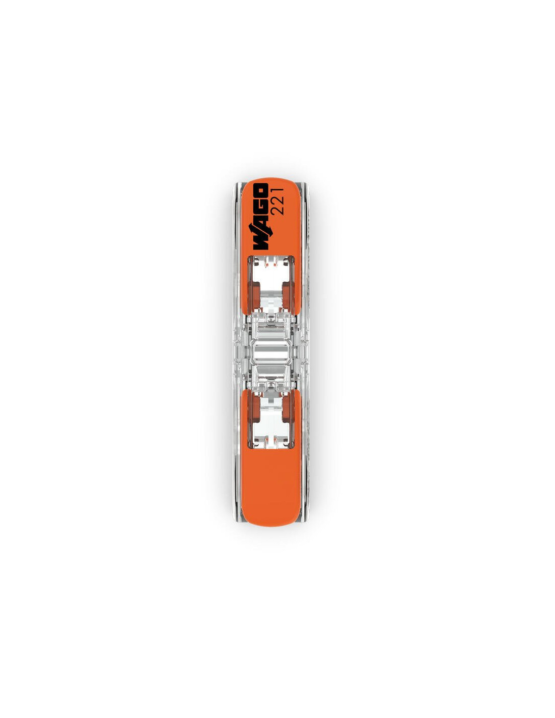 Connecteur de passage avec levier - 0,2-4mm² pour tous types de conducteurs