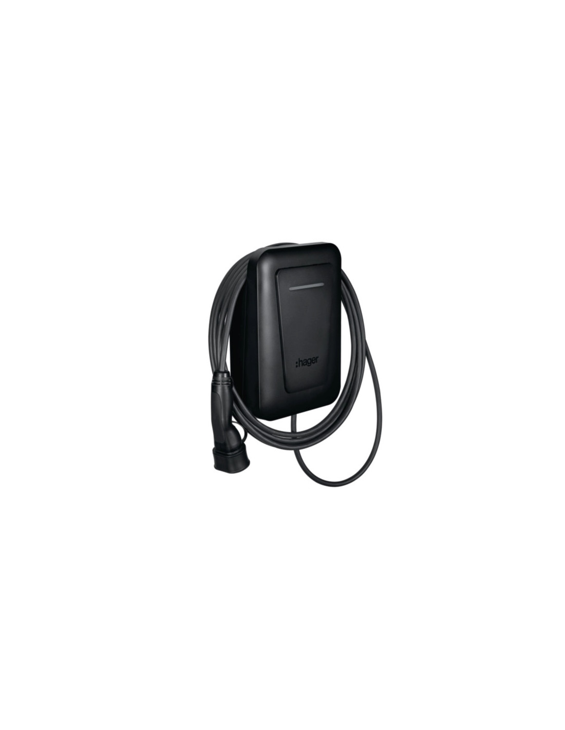 Borne de recharge Witty Plus avec câble fixe 6,5m, 22 kW MID OCPP