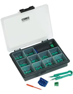 Kit avec cavaliers de configuration marquage numérique de 0 à 9