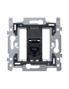 1 connexion RJ45 UTP Cat. 6, PoE++, modèle plat, fixation par vis